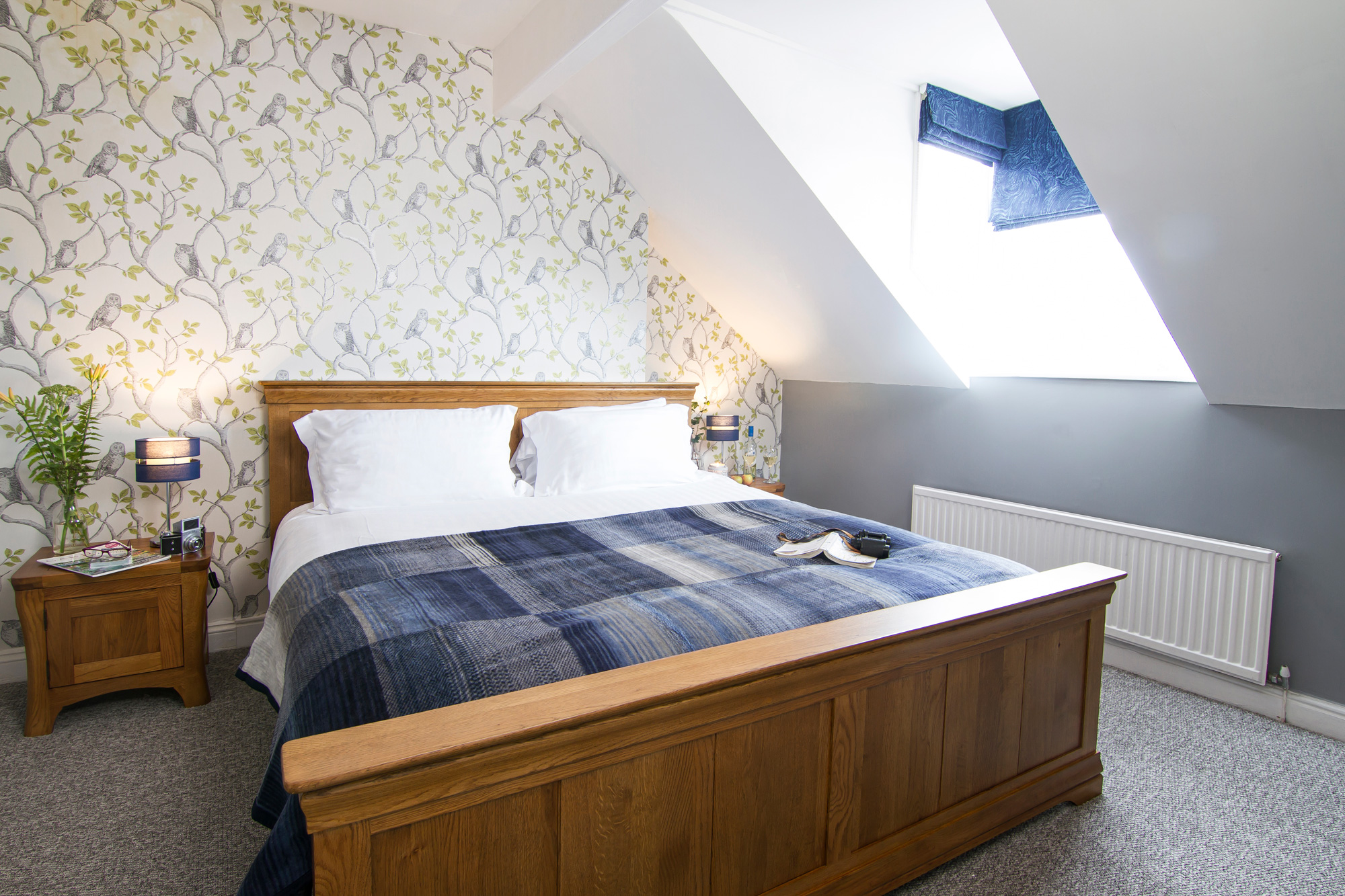 Main bedroom at Little Slate House